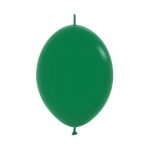15cm Fashion Forest Green Link-O-Loons Latex Balloons #30223007 - Pack of 50