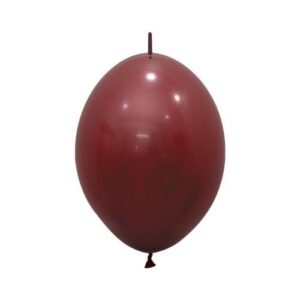 30cm Fashion Merlot Link-O-Loons Latex Balloons #30223106 - Pack of 50