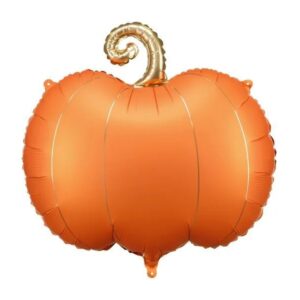 62cm Shape Pumpkin Orange Foil Balloon #PDFB306 - Each (Pkgd.)