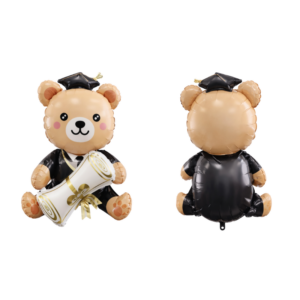 Graduation Bear Airfilled 56cm- #SWBFGRADBEAR- Each (Pkgd).